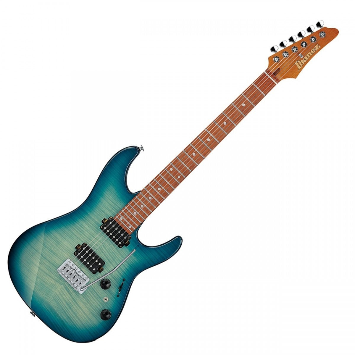 Ibanez AZ24S1F, Turquoise Burst