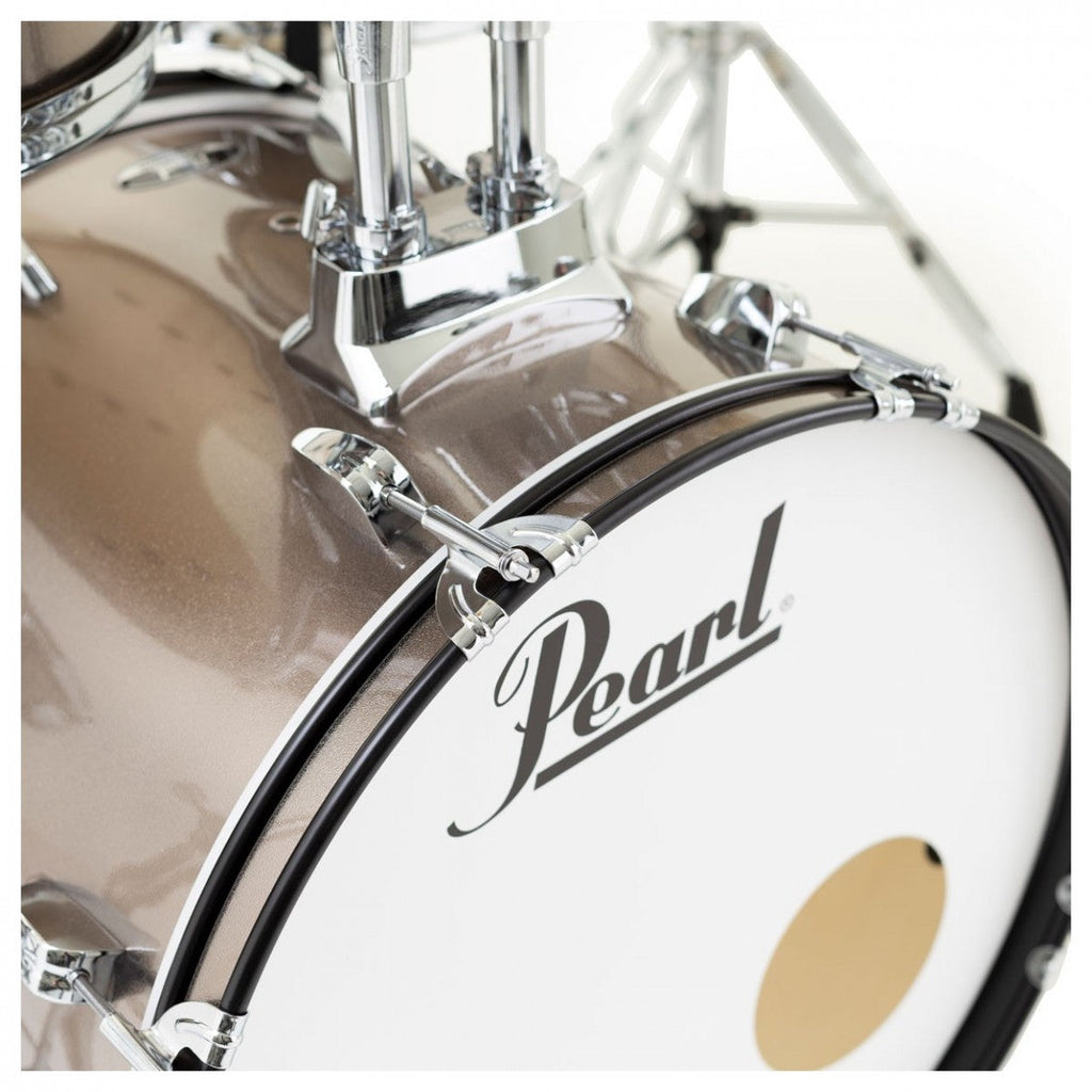 Pearl Roadshow 5pc Drum Kit w/Sabian Cymbals Bronze Metallic