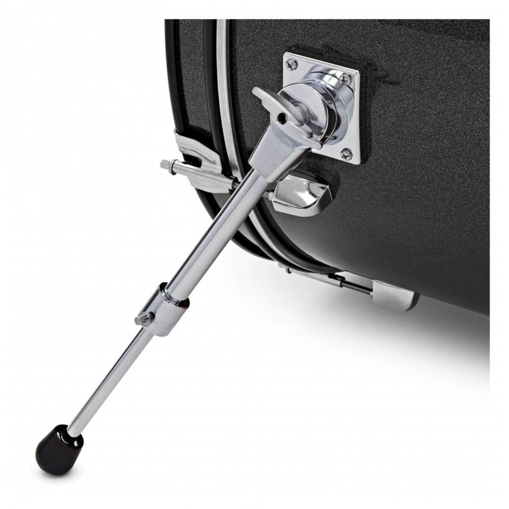 Yamaha Rydeen 22" Drum Kit w/Cymbals, Black Glitter