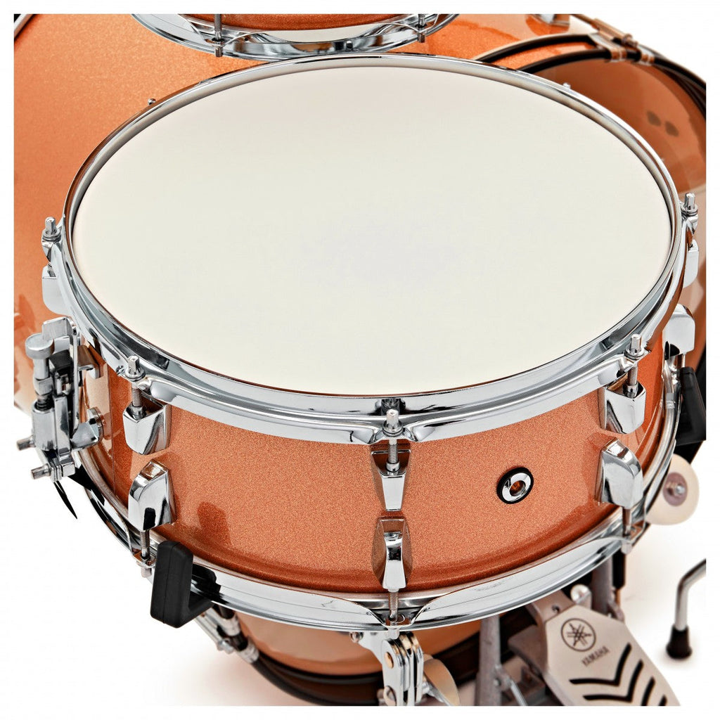 Yamaha Rydeen 22" Drum Kit w/Cymbals, Orange Sparkle