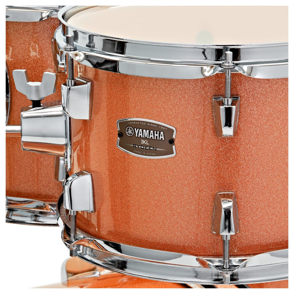 Yamaha Rydeen 22" Drum Kit w/Cymbals, Orange Sparkle