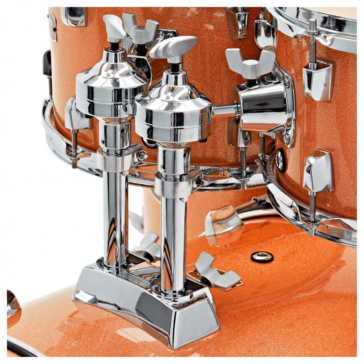 Yamaha Rydeen 22" Drum Kit w/Cymbals, Orange Sparkle