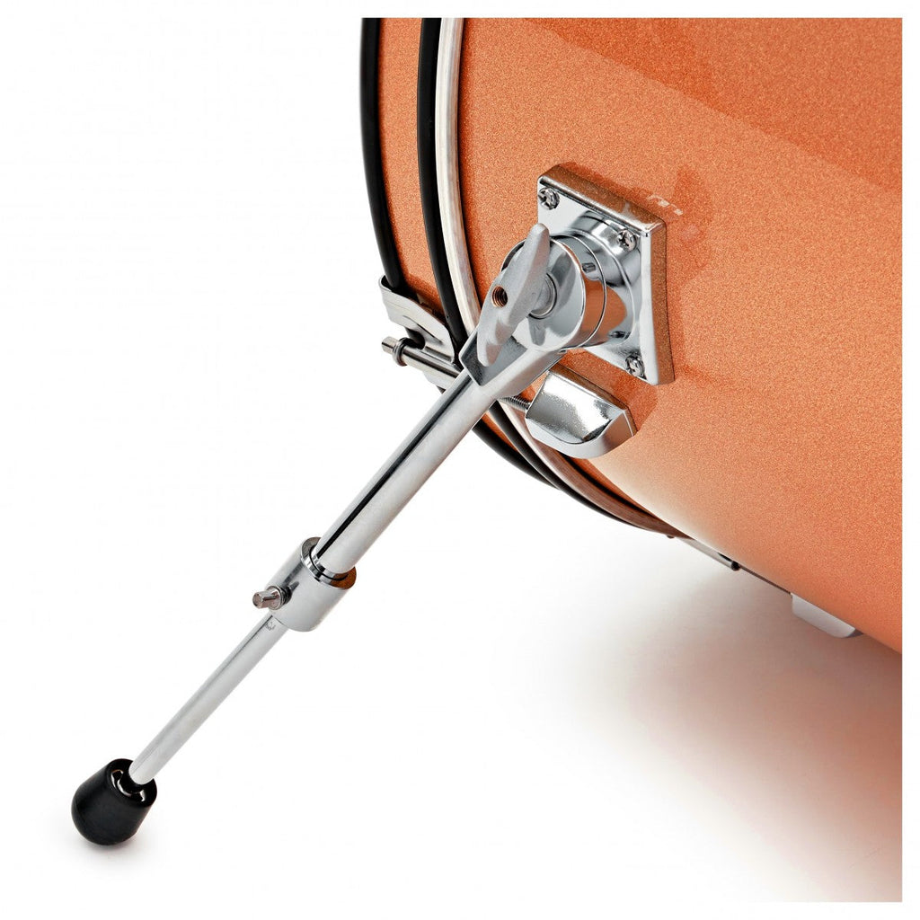 Yamaha Rydeen 22" Drum Kit w/Cymbals, Orange Sparkle