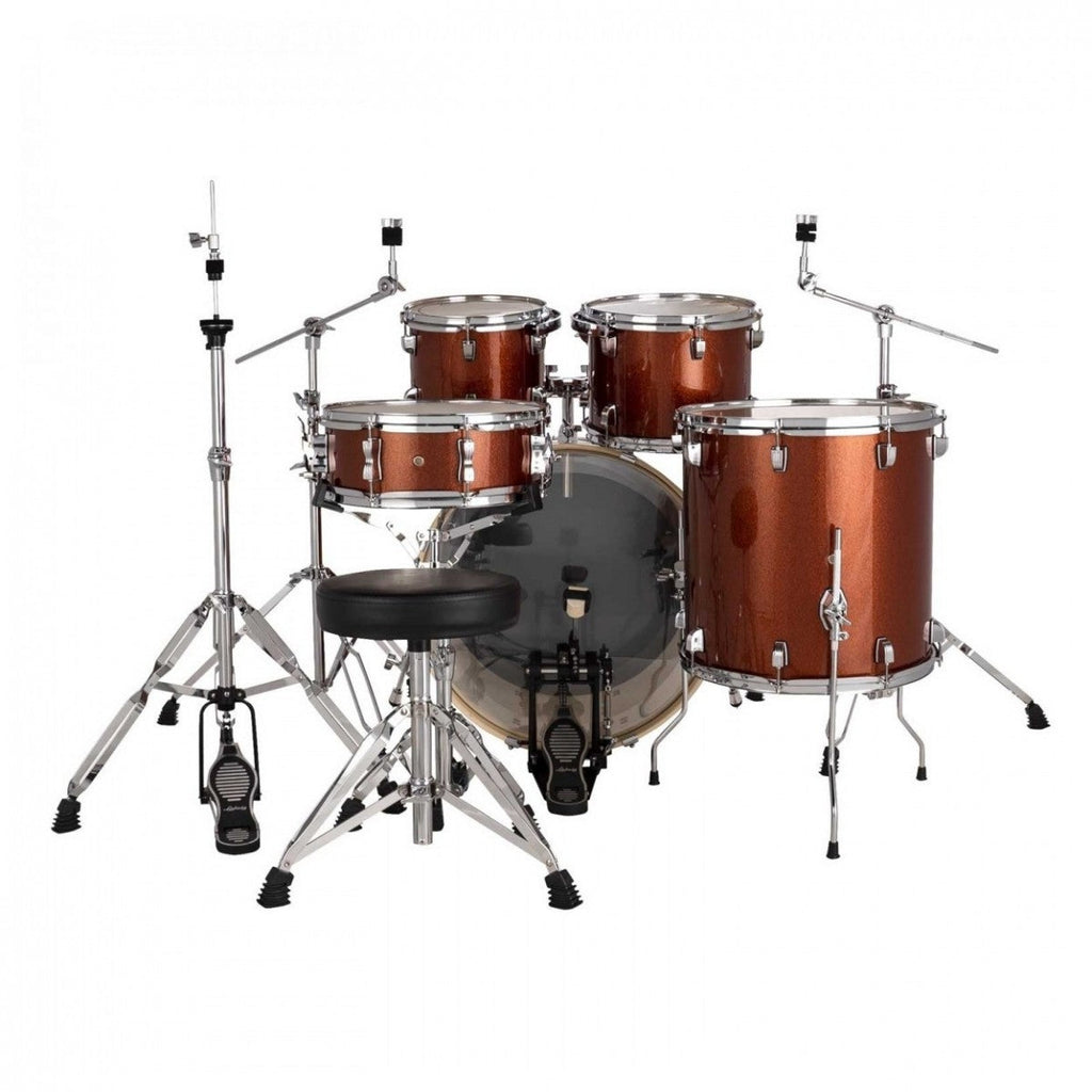 Ludwig Evolution 22'' 5pc Drum Kit w/Cymbals, Copper